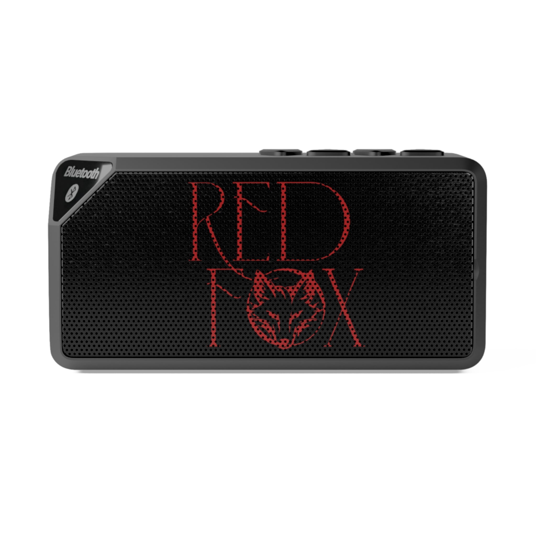 Bluetooth Speaker — Red Fox Logo Portable Wireless Speaker